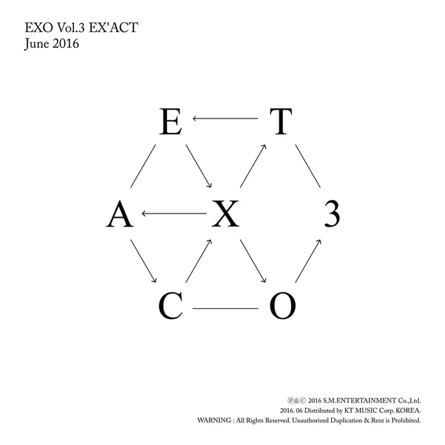EXO – EX’ACT – The 3rd Album EXO – EX’ACT – The 3rd Album